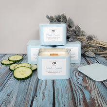 Load image into Gallery viewer, Bluebells + Cucumber Soy Wax Candle