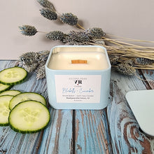 Load image into Gallery viewer, Bluebells + Cucumber Soy Wax Candle
