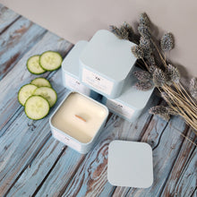Load image into Gallery viewer, Bluebells + Cucumber Soy Wax Candle
