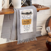 Load image into Gallery viewer, But First Coffee Kitchen Towel