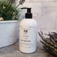 Load image into Gallery viewer, CALM Lavender Hand + Body Lotion
