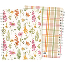 Load image into Gallery viewer, Flower Garden Spiral Notebook