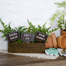 Load image into Gallery viewer, Drama Queen Garden Plant Marker Pick Set