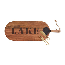 Load image into Gallery viewer, Lake Wood Paddle Cheese Board