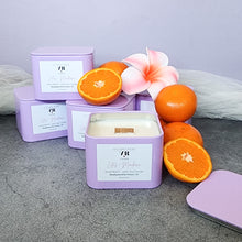 Load image into Gallery viewer, Lotus + Mandarin Soy Wax Candle