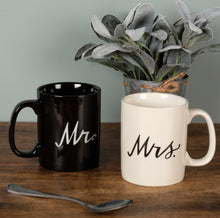 Load image into Gallery viewer, Mr. & Mrs. Mug Set