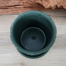 Load image into Gallery viewer, Olive Cross small 3.5 inch ceramic planter pot
