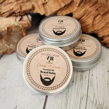 Load image into Gallery viewer, Orange + Patchouli Essential Oil Beard Balm