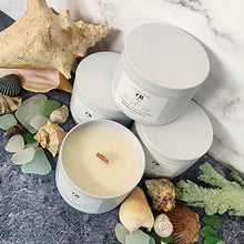 Load image into Gallery viewer, Sea Salt + Sage Soy Wax Candle