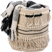 Load image into Gallery viewer, Cotton Tassel Basket