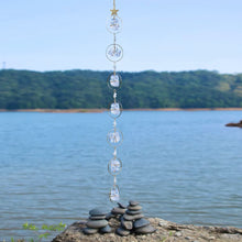 Load image into Gallery viewer, Crystal Pendant Wind Chime