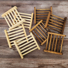 Load image into Gallery viewer, Bamboo Wood Soap Dish