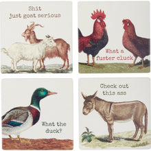 Load image into Gallery viewer, What the Duck Coaster Set