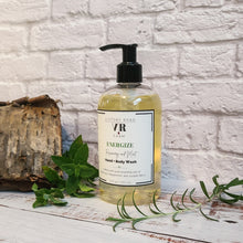 Load image into Gallery viewer, ENERGIZE Rosemary and Mint Hand + Body Wash