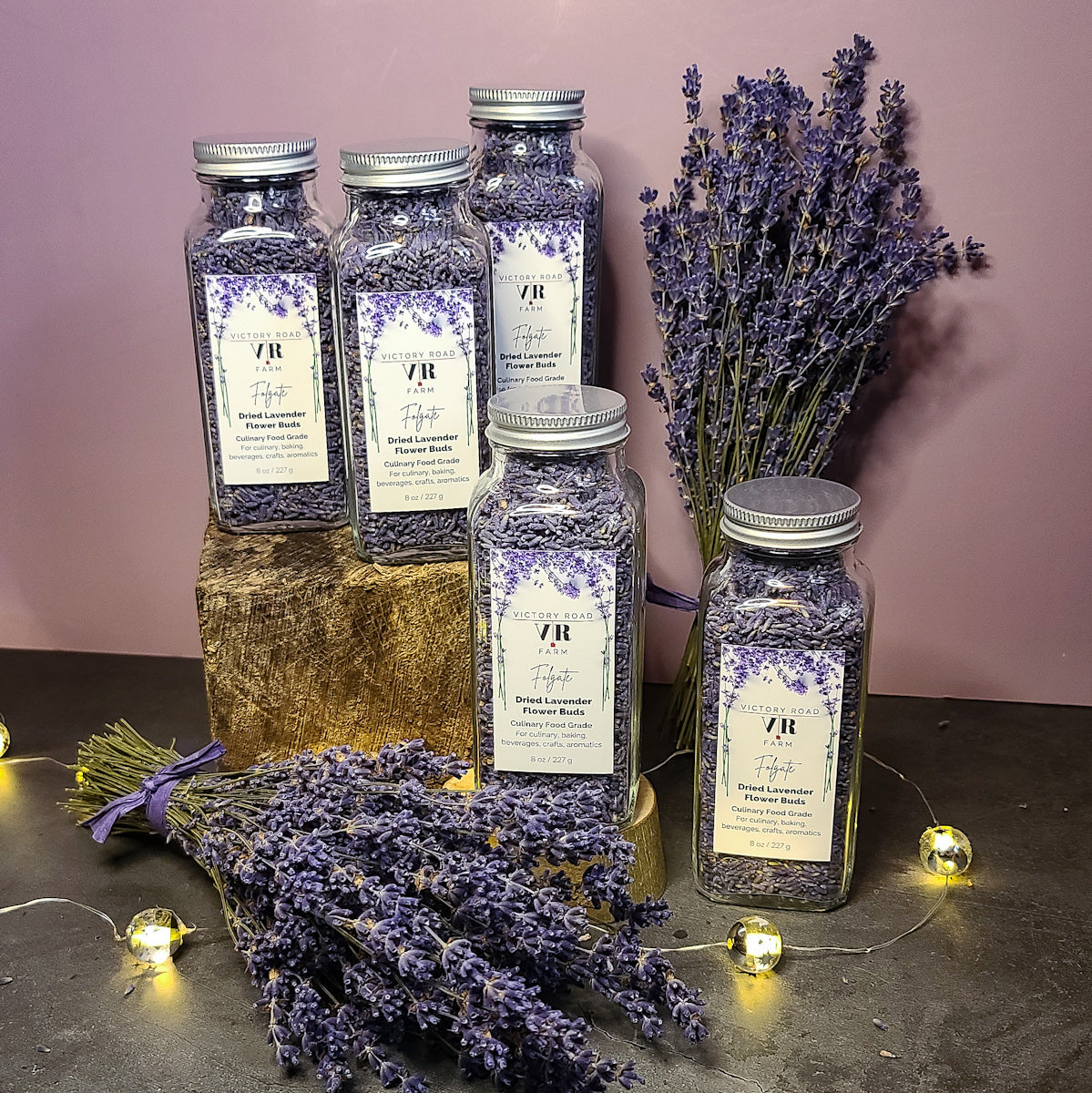 Folgate Dried Culinary Lavender Flower Buds Victory Road Farm