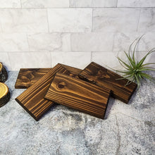 Load image into Gallery viewer, Walnut Rustic Lotion + Wash Wood Stand