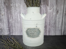 Load image into Gallery viewer, Rustic Farmhouse Old Town Market Milk Can