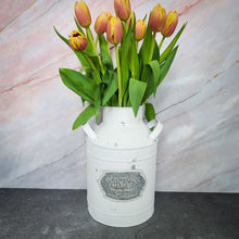 Load image into Gallery viewer, Rustic Farmhouse Old Town Market Milk Can