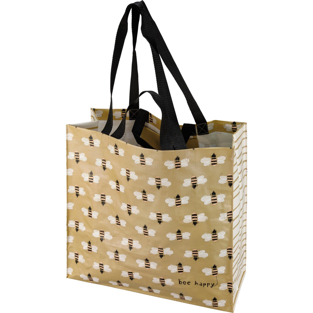 Bee Happy Tote Bag