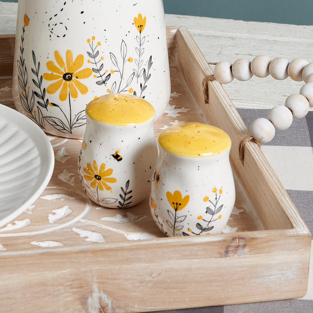 Bee Salt + Pepper Set