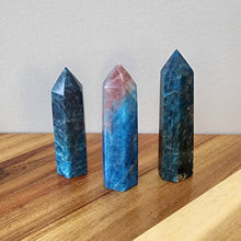 Load image into Gallery viewer, Blue Apatite Crystal Tower
