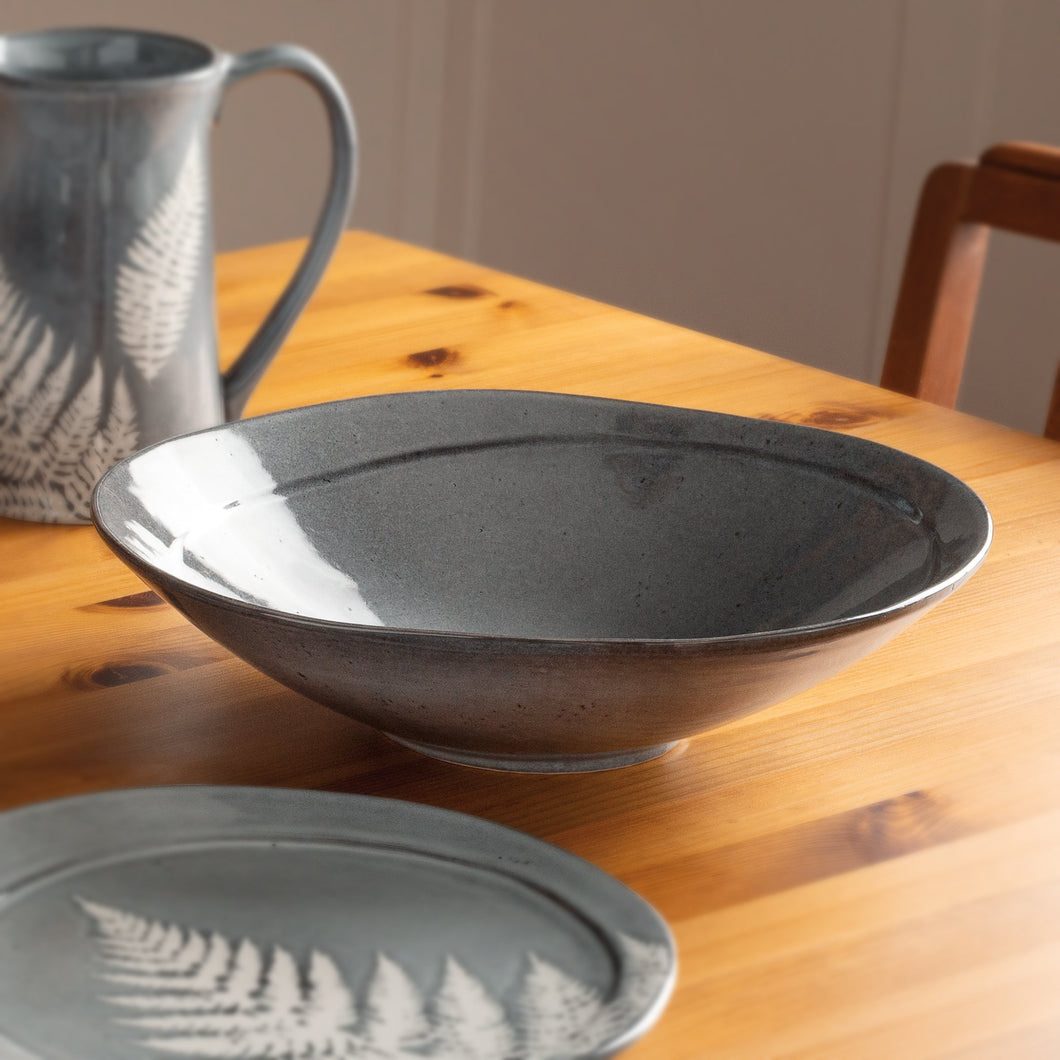 Botanical Fern Serving Bowl