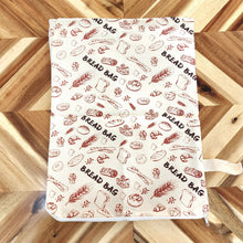 Load image into Gallery viewer, Reusable Beeswax Bread Bag
