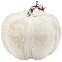 Load image into Gallery viewer, White Chalky Pumpkin
