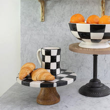 Load image into Gallery viewer, Large Checked Bistro Mug
