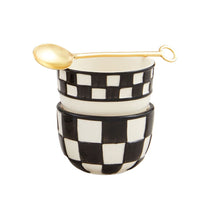 Load image into Gallery viewer, Checkered Mini Bowl Set
