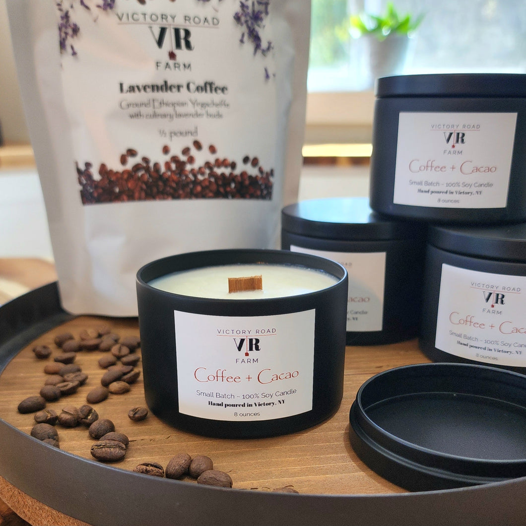 Coffee + Cacao Soy Wax Candle