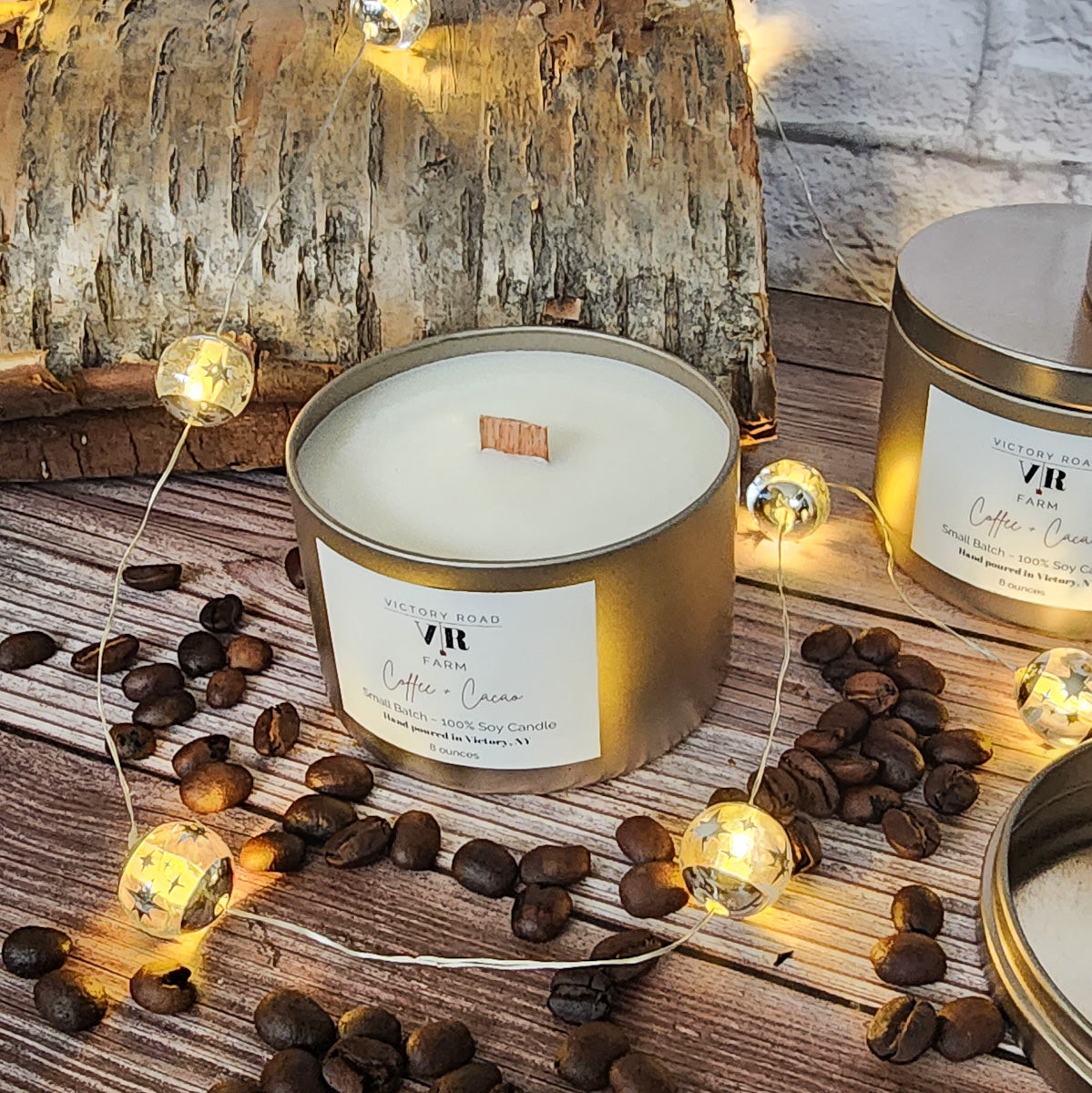 Bookworm Wood Wick Soy Candle - Together Farms