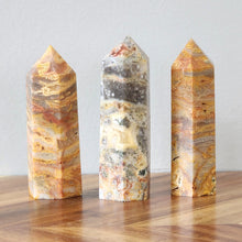 Load image into Gallery viewer, Crazy Lace Agate Stone Tower
