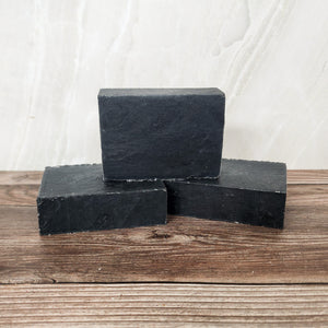 Fir Needle + Cedarwood Essential Oil Charcoal Bar Soap