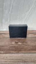 Load image into Gallery viewer, Fir Needle + Cedarwood Essential Oil Charcoal Bar Soap
