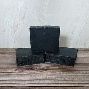 Fir Needle + Cedarwood Essential Oil Charcoal Bar Soap