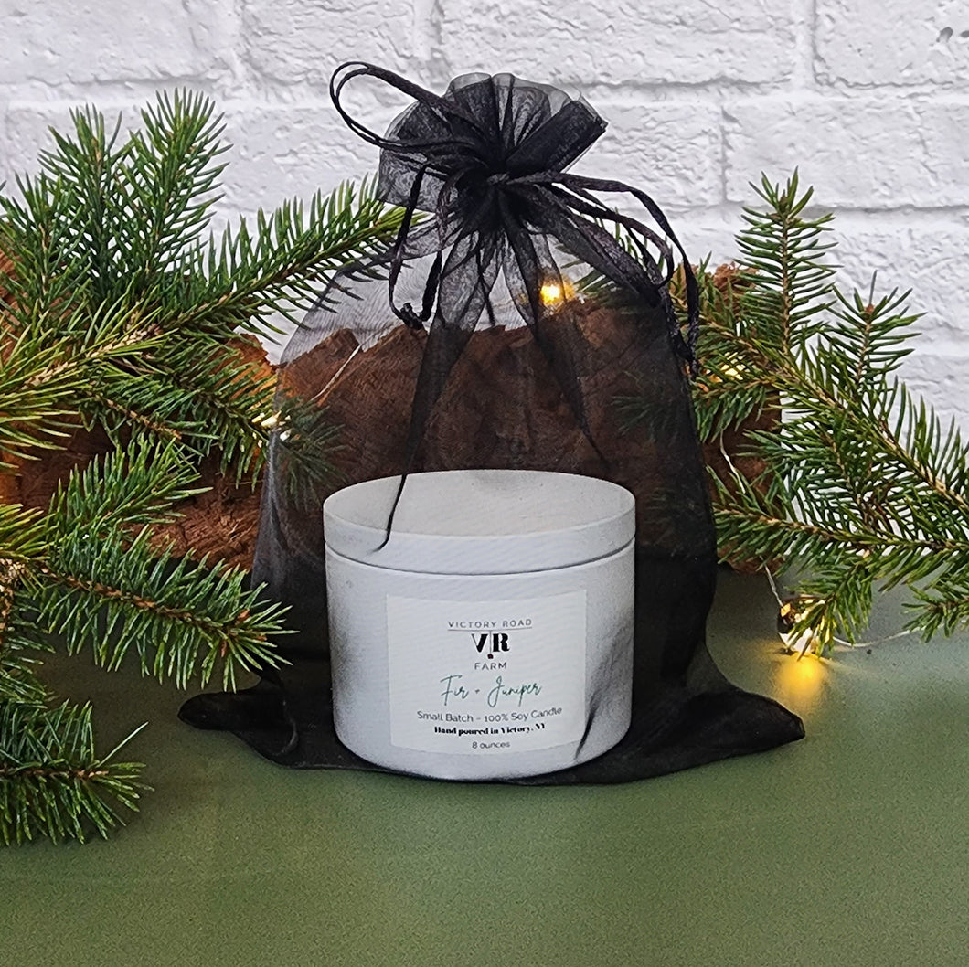 Fir + Juniper Soy Wax Candle