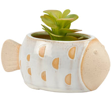 Load image into Gallery viewer, Flounder planter pot
