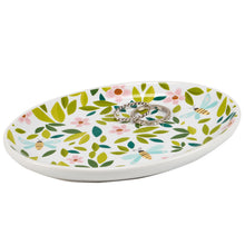 Load image into Gallery viewer, Flowers + Bees Small Dish
