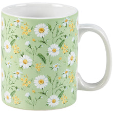 Load image into Gallery viewer, Green Daisy Mug
