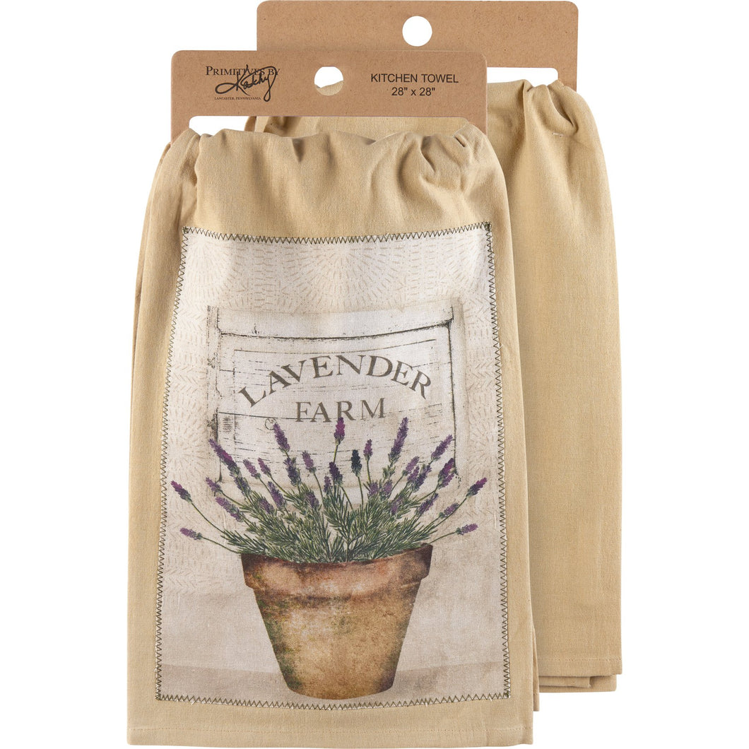 Lavender Kitchen Towel