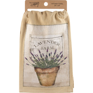 Lavender Kitchen Towel