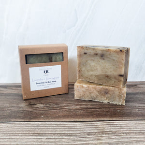 Lavender + Lemongrass Essential Oil Bar Soap