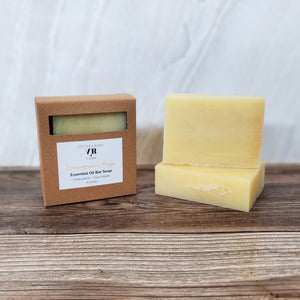 Lemongrass + Sage Essential Oil Bar Soap