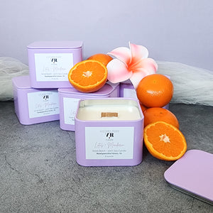 Lotus + Mandarin Soy Wax Candle