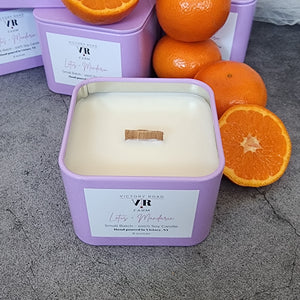 Lotus + Mandarin Soy Wax Candle