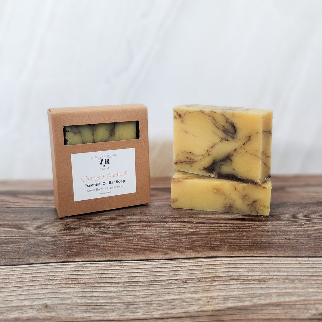 4 Patchouli Soap Bars 4 Oz Each