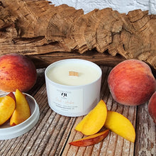 Load image into Gallery viewer, Peach + Amber Soy Wax Candle
