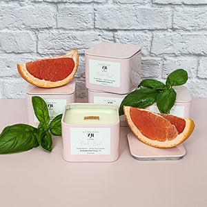 Pomelo + Basil Soy Wax Candle