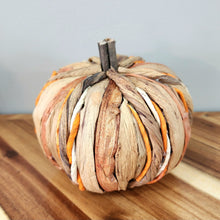 Load image into Gallery viewer, Rustic Woven Rattan Pumpkin

